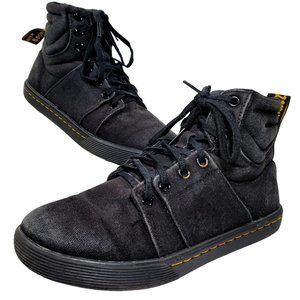 Dr. Martens ROZARYA II Black Canvas Lace Up/Zip Ankle Boots Women’s Size…